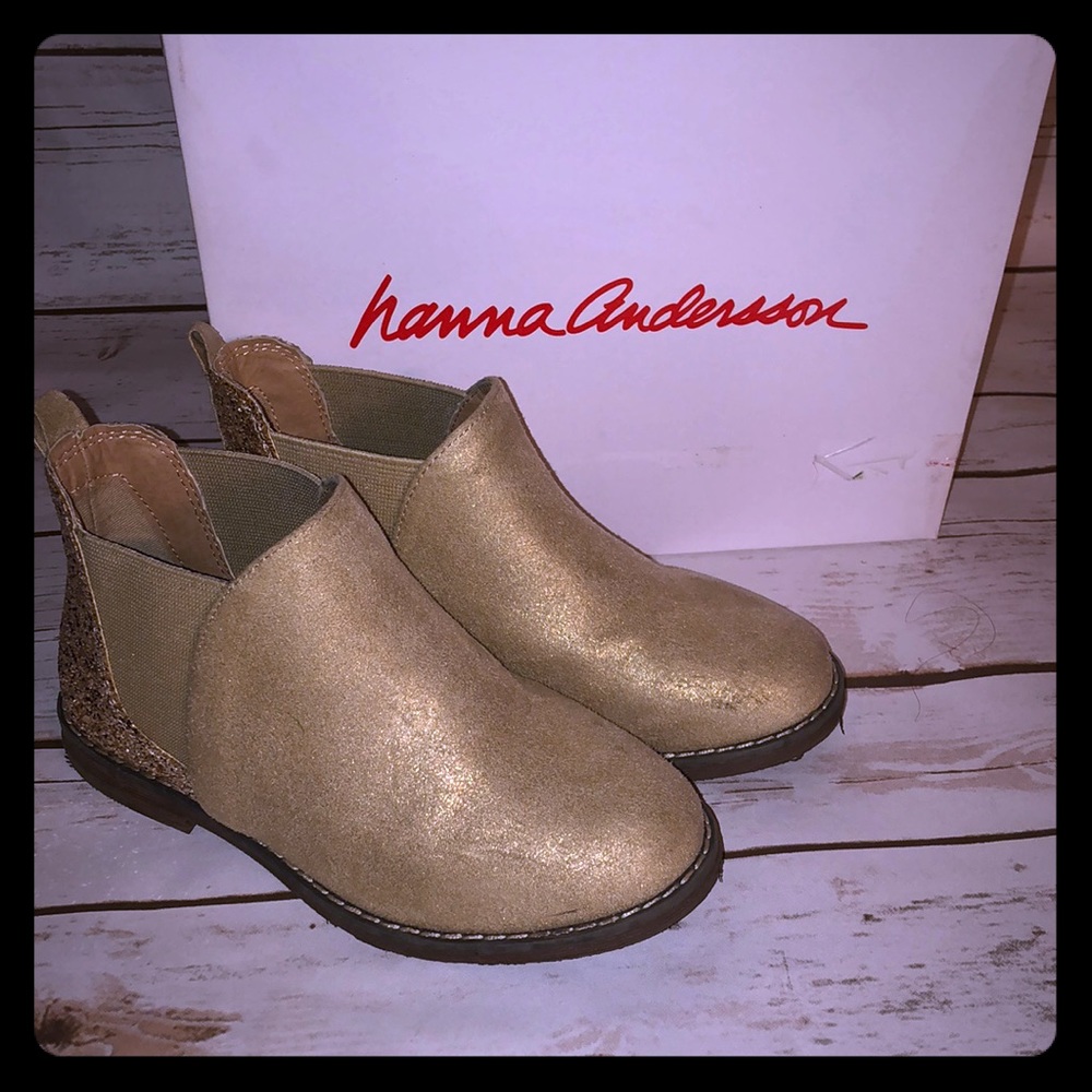 Hanna Andersson Brogan Girls toddler boots